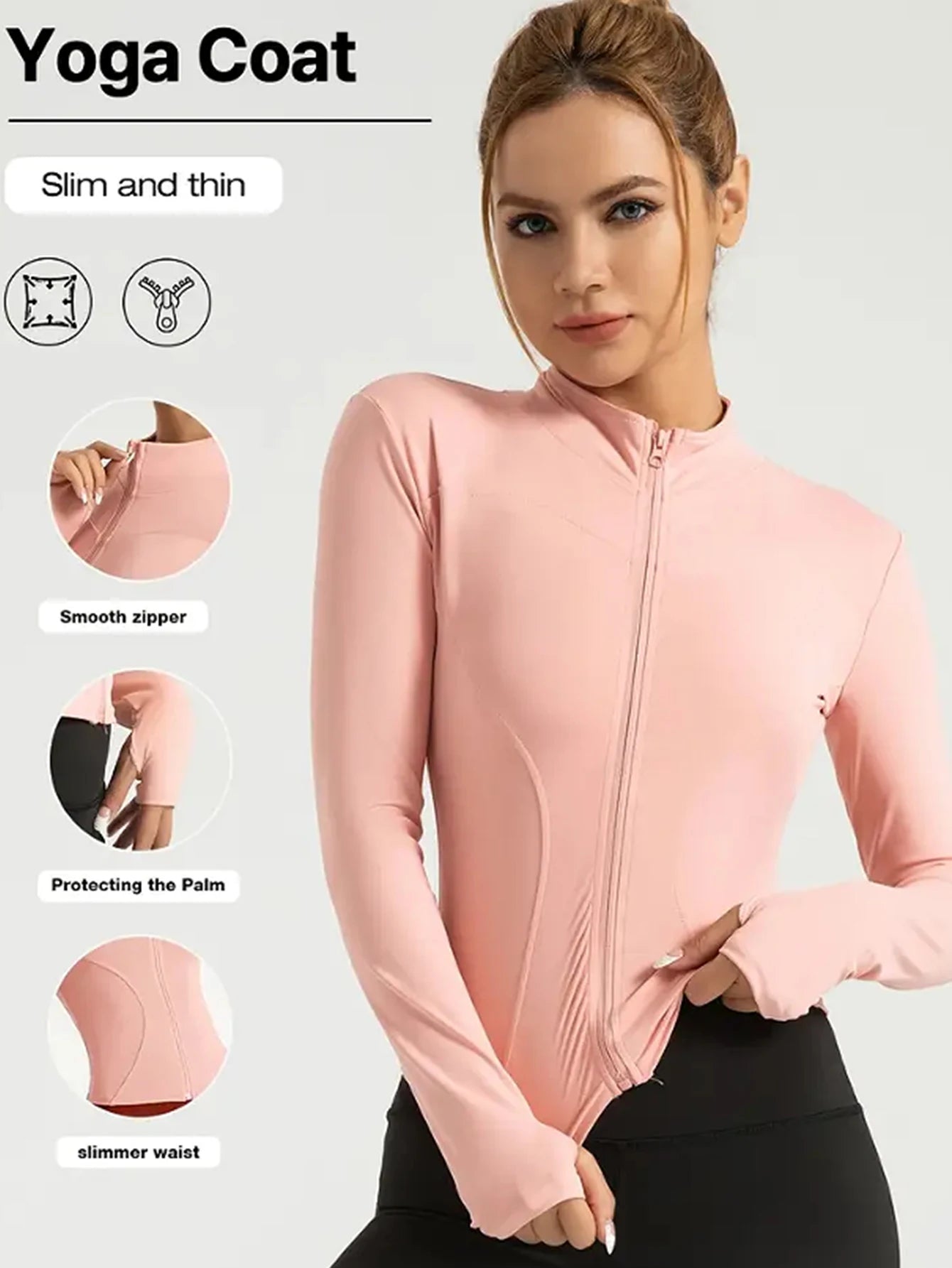 Ailune Women’s Slim-Fit Sports Jacket