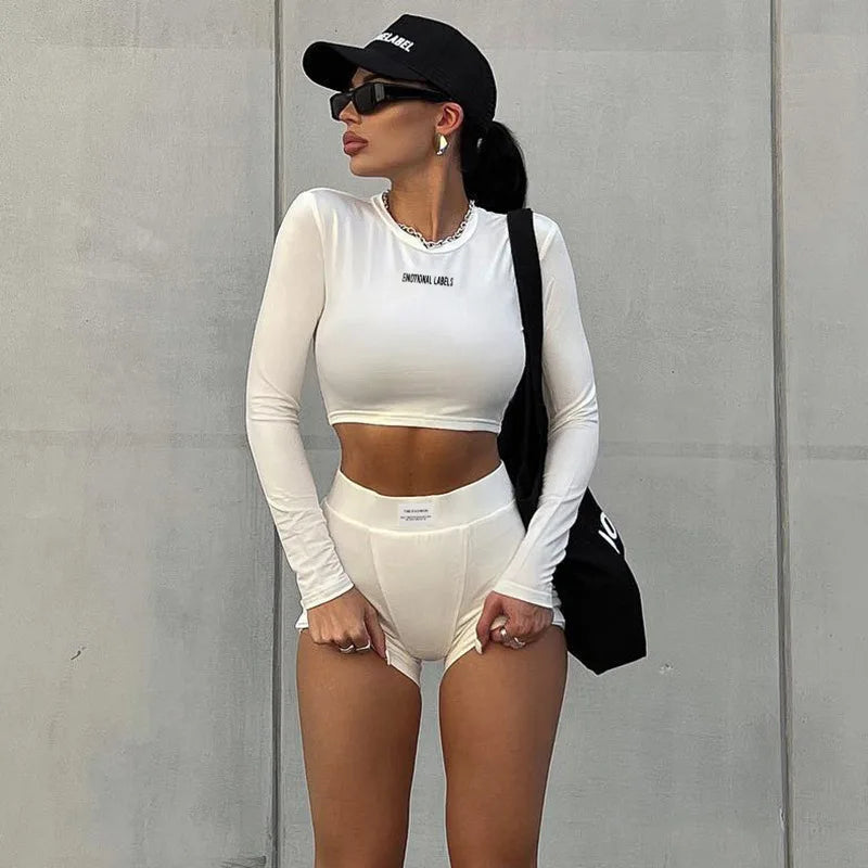 Women’s 2-Piece Sport Set – Top & Shorts