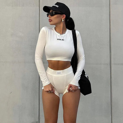 Women’s 2-Piece Sport Set – Top & Shorts