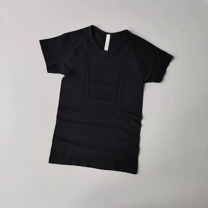 Short-Sleeve Fitness Top – Breathable & Versatile Sportswear