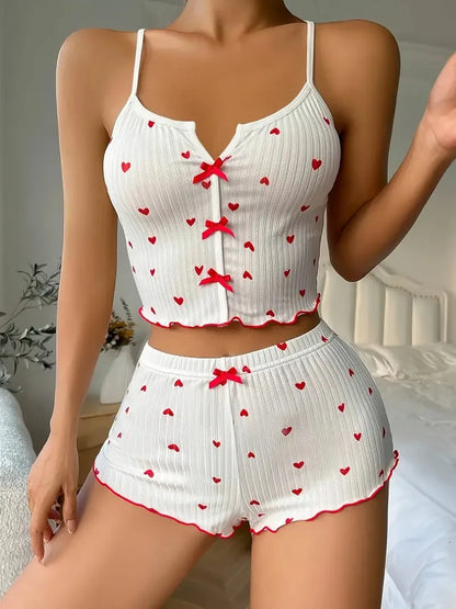 Women’s Sleepwear – Soft Ribbed 2-Piece Set
