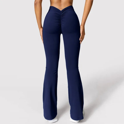 Seamless Flared Fitness Leggings