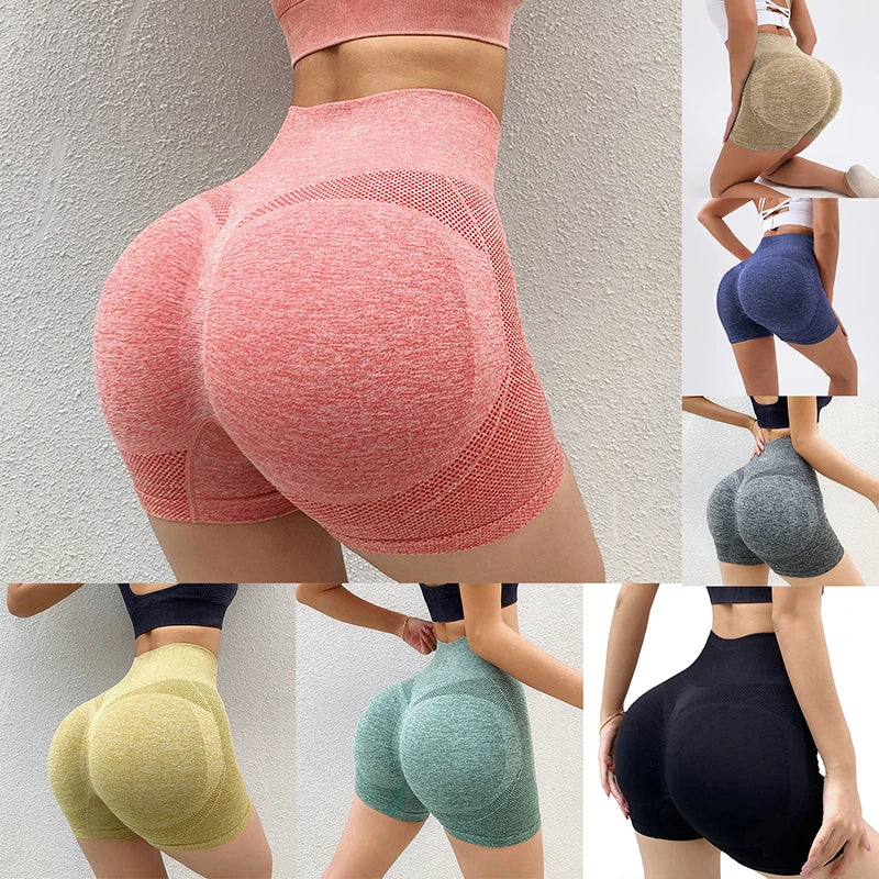 High-Rise Sports Shorts – Comfortable & Supportive