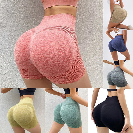 High-Rise Sports Shorts – Comfortable & Supportive