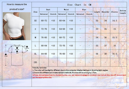 Women’s Slim-Fit Summer T-Shirt – Sporty & Stylish Everyday Wear