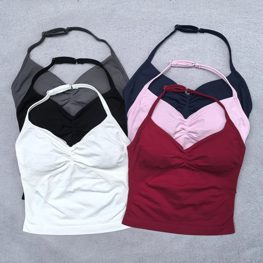 Ailune Strappy Workout Top – Supportive & Stylish
