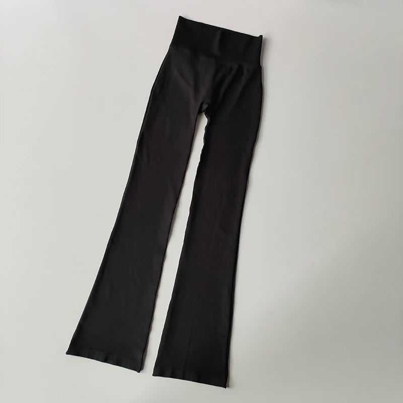 Seamless Flared Fitness Leggings