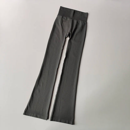 Seamless Flared Fitness Leggings