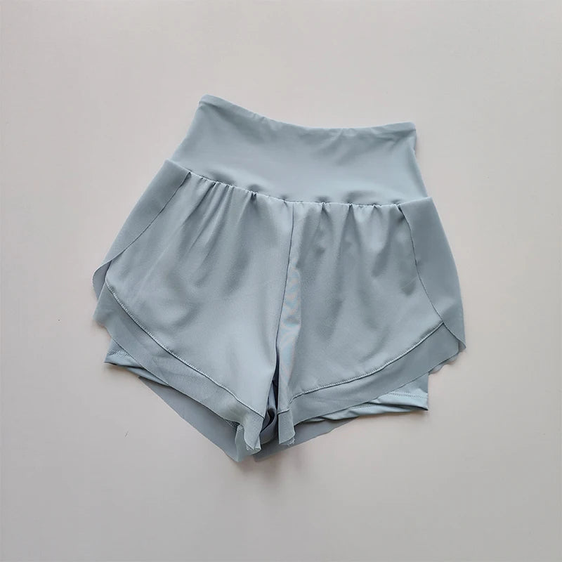 Double-Layer Fitness Shorts – Breathable & Lightweight