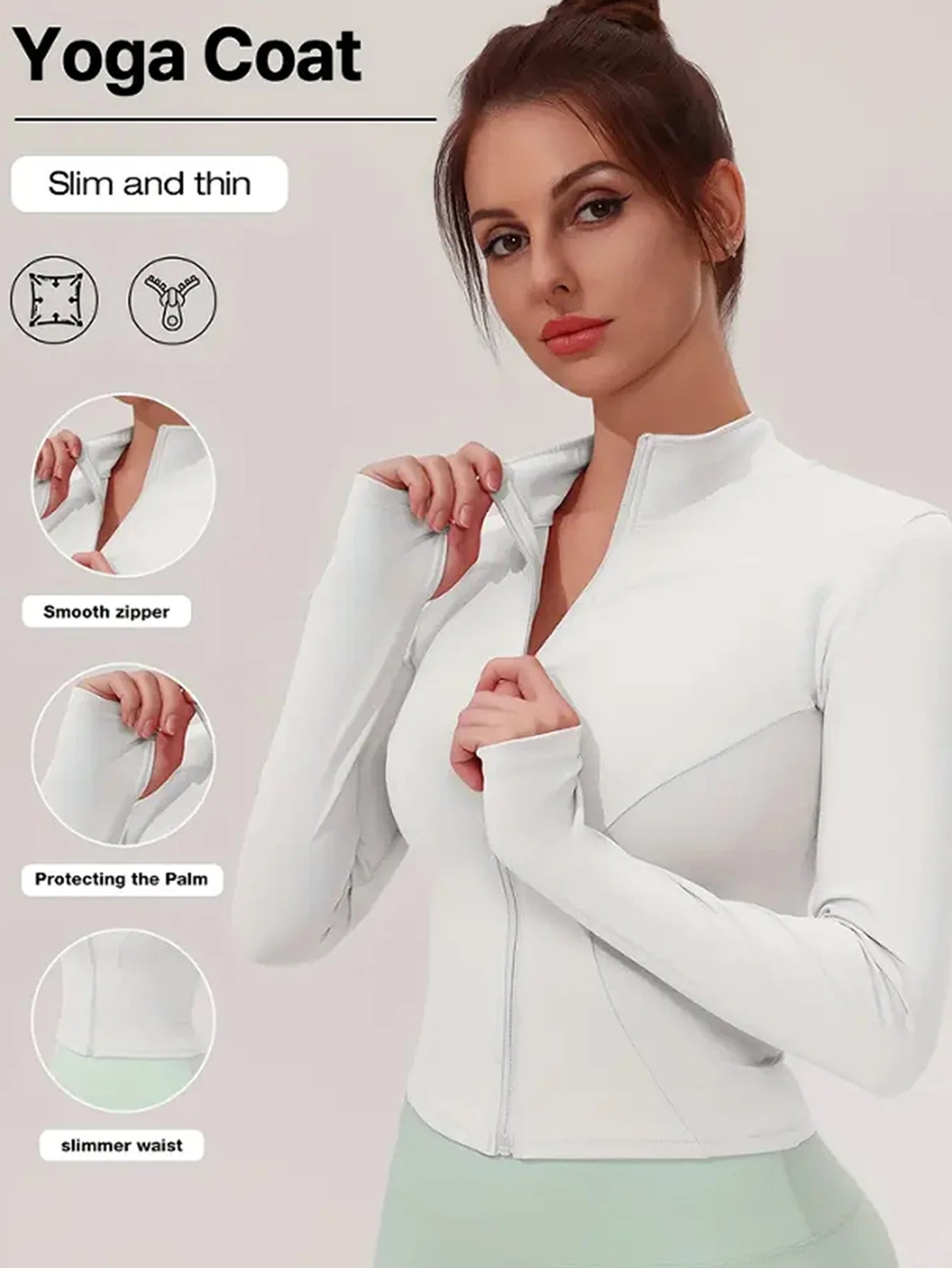 Ailune Women’s Slim-Fit Sports Jacket