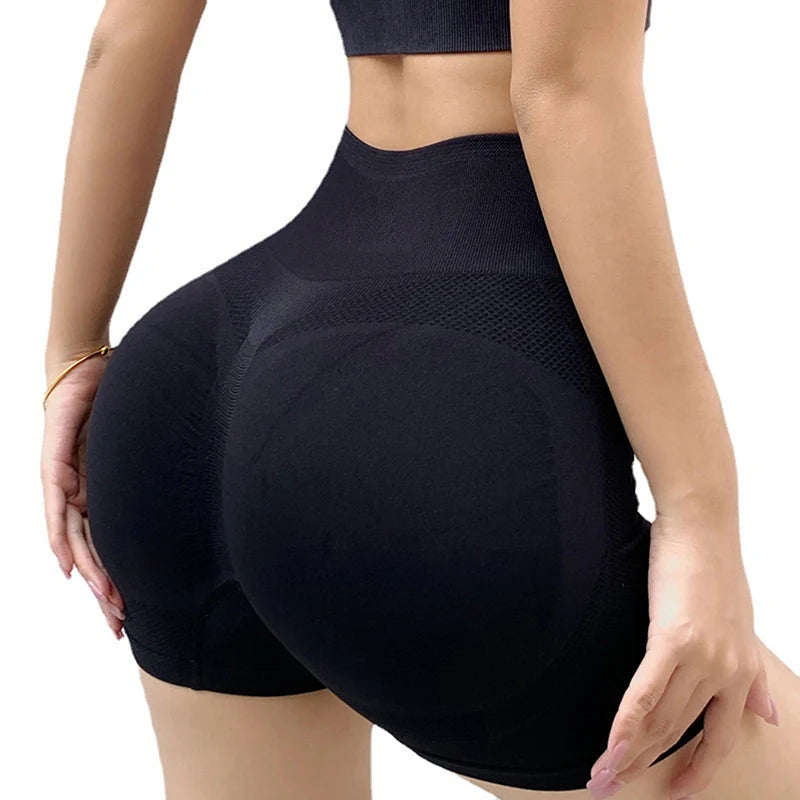 High-Rise Sports Shorts – Comfortable & Supportive