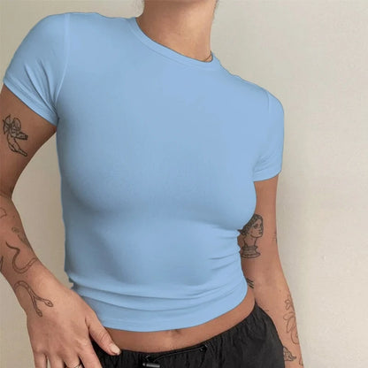 Women’s Slim-Fit Summer T-Shirt – Sporty & Stylish Everyday Wear
