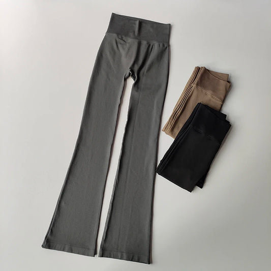 Seamless Flared Fitness Leggings