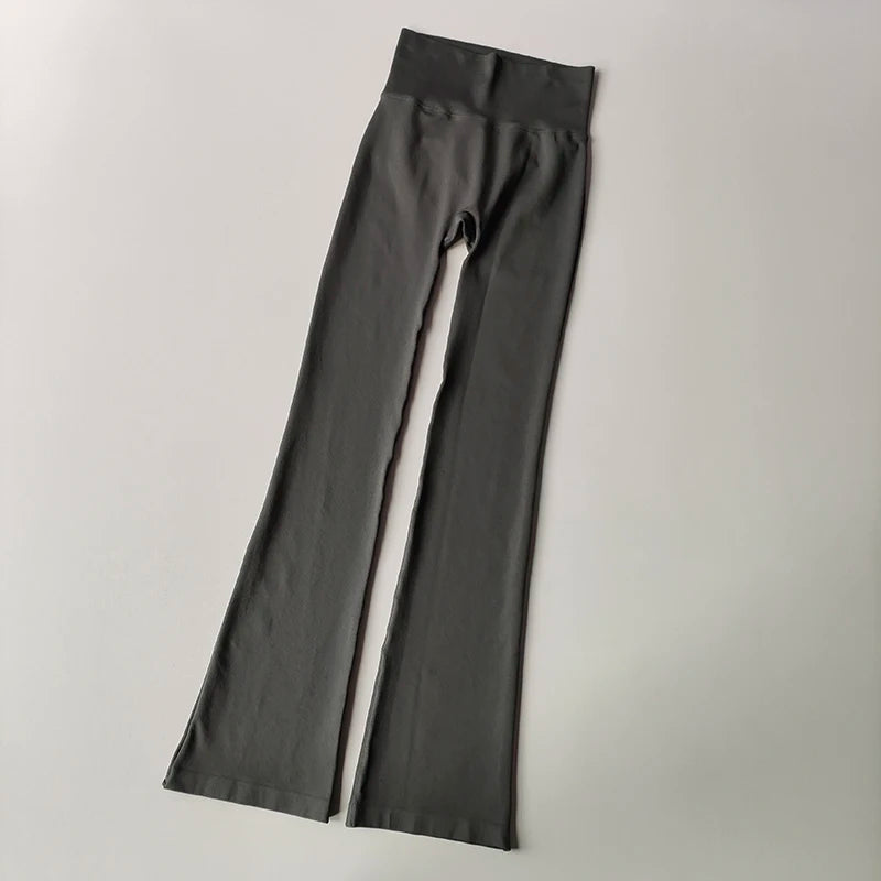 Seamless Flared Fitness Leggings