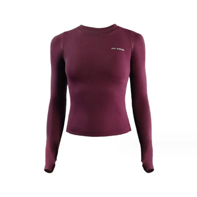 Fitness Long-Sleeve Shirt – Breathable & Stretch Activewear