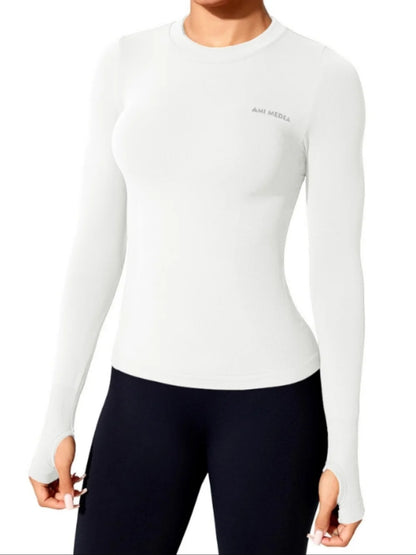 Fitness Long-Sleeve Shirt – Breathable & Stretch Activewear