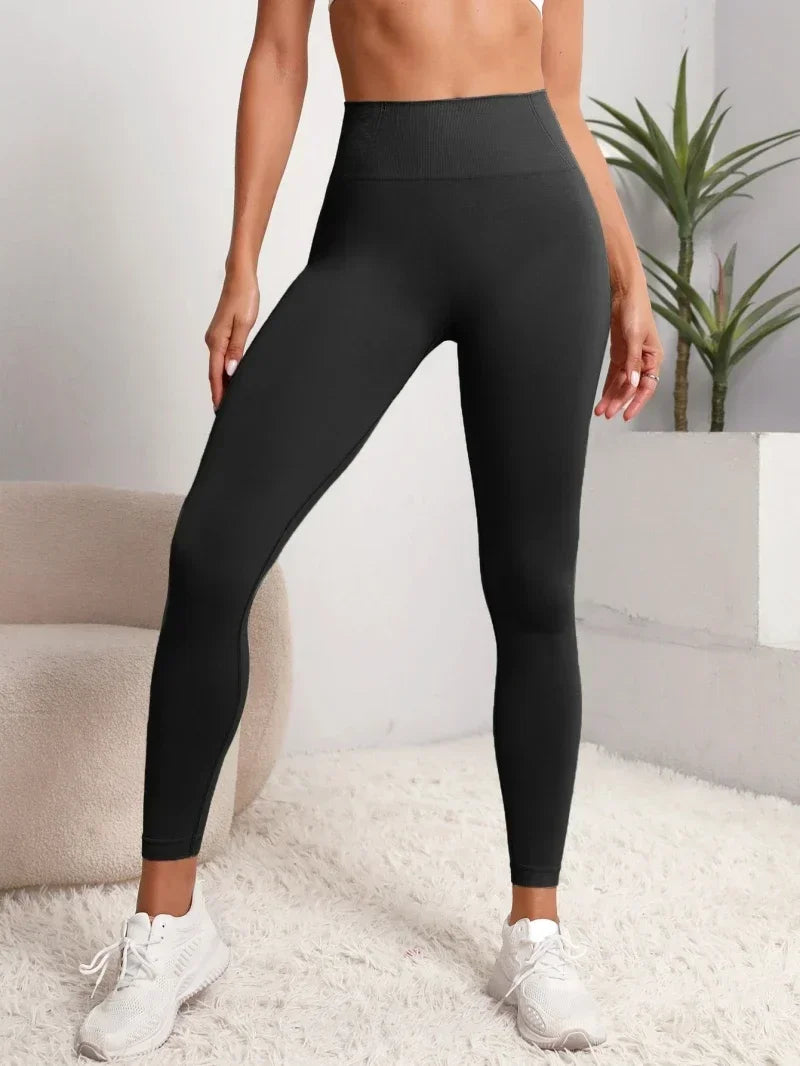 Ailune Women’s Seamless High-Waist Push-Up Leggings