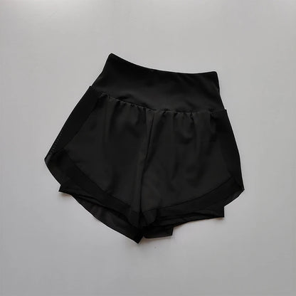 Double-Layer Fitness Shorts – Breathable & Lightweight