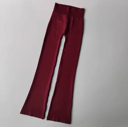 Seamless Flared Fitness Leggings