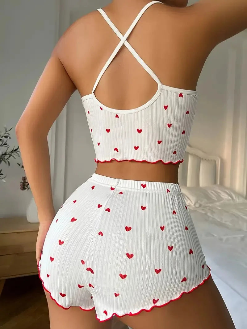 Women’s Sleepwear – Soft Ribbed 2-Piece Set