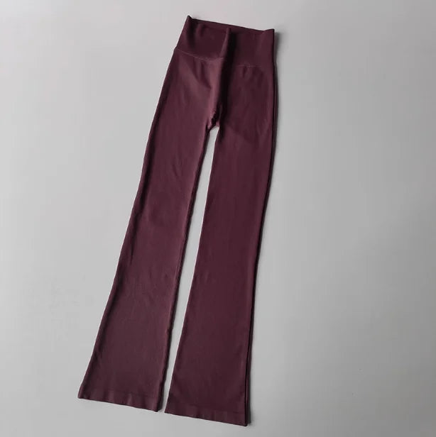 Seamless Flared Fitness Leggings
