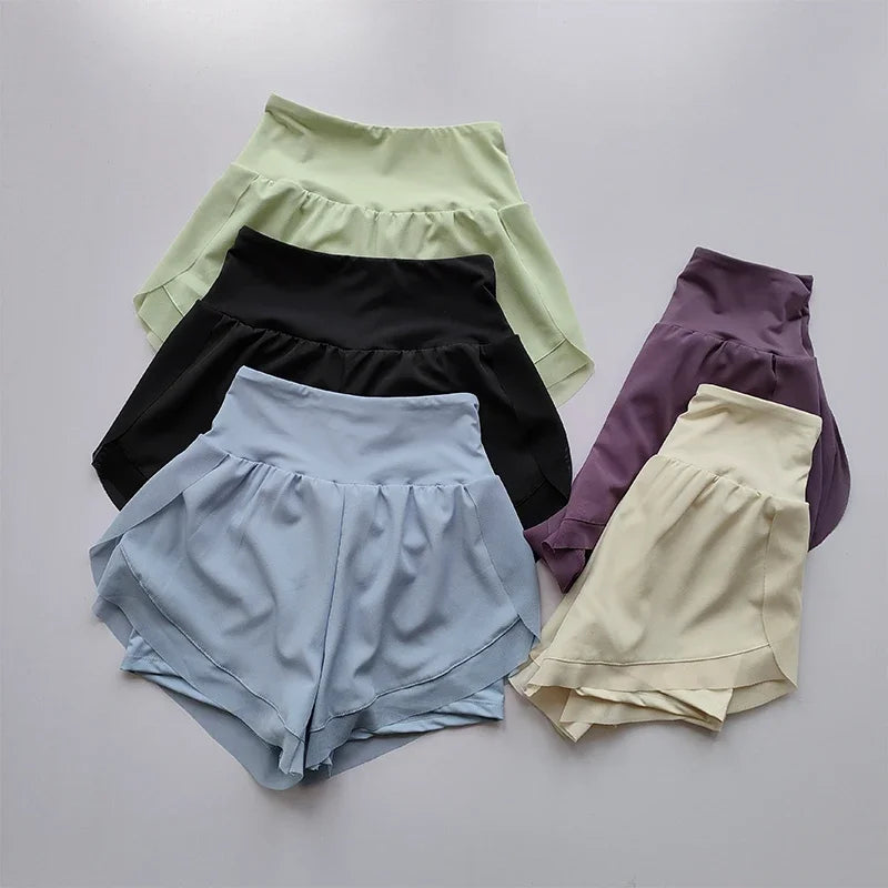 Double-Layer Fitness Shorts – Breathable & Lightweight