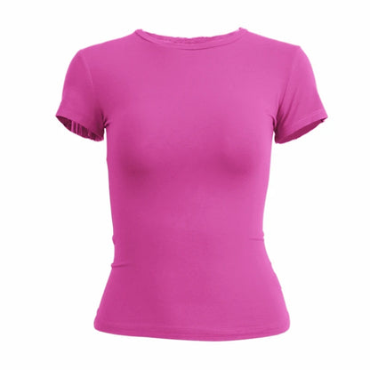 Women’s Slim-Fit Summer T-Shirt – Sporty & Stylish Everyday Wear