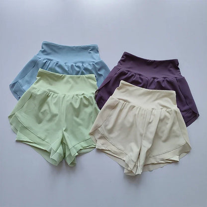 Double-Layer Fitness Shorts – Breathable & Lightweight