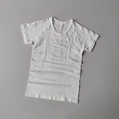 Short-Sleeve Fitness Top – Breathable & Versatile Sportswear