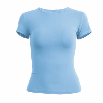 Women’s Slim-Fit Summer T-Shirt – Sporty & Stylish Everyday Wear