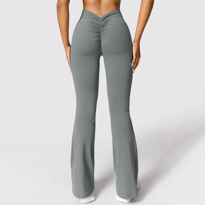Seamless Flared Fitness Leggings